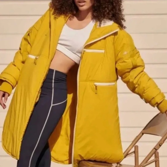 Free People Survival Mode Puffer in Desert Grass - Picture 3 of 11